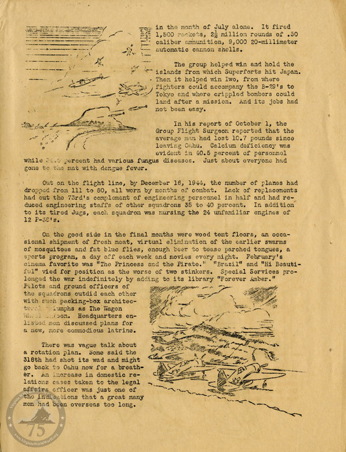 Highlights from "The History of the 318th Fighter Group" - Page 08