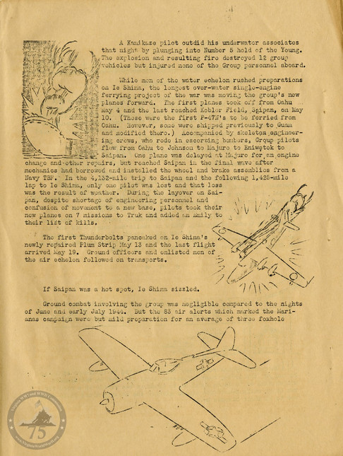 Highlights from "The History of the 318th Fighter Group" - Page 10