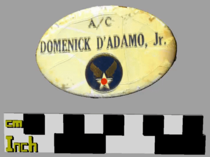 WWII Training Name Badge
